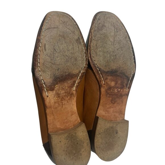 J. CREW Women’s Italian LEATHER TONI TASSEL LOAFERS Brown/Black SIZE 7 - Picture 11 of 11